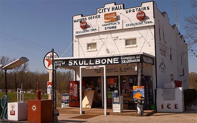 The Skullbone General Store, Skullbone is one of the real inspirations for Gut shot (Via HelloGiggles)